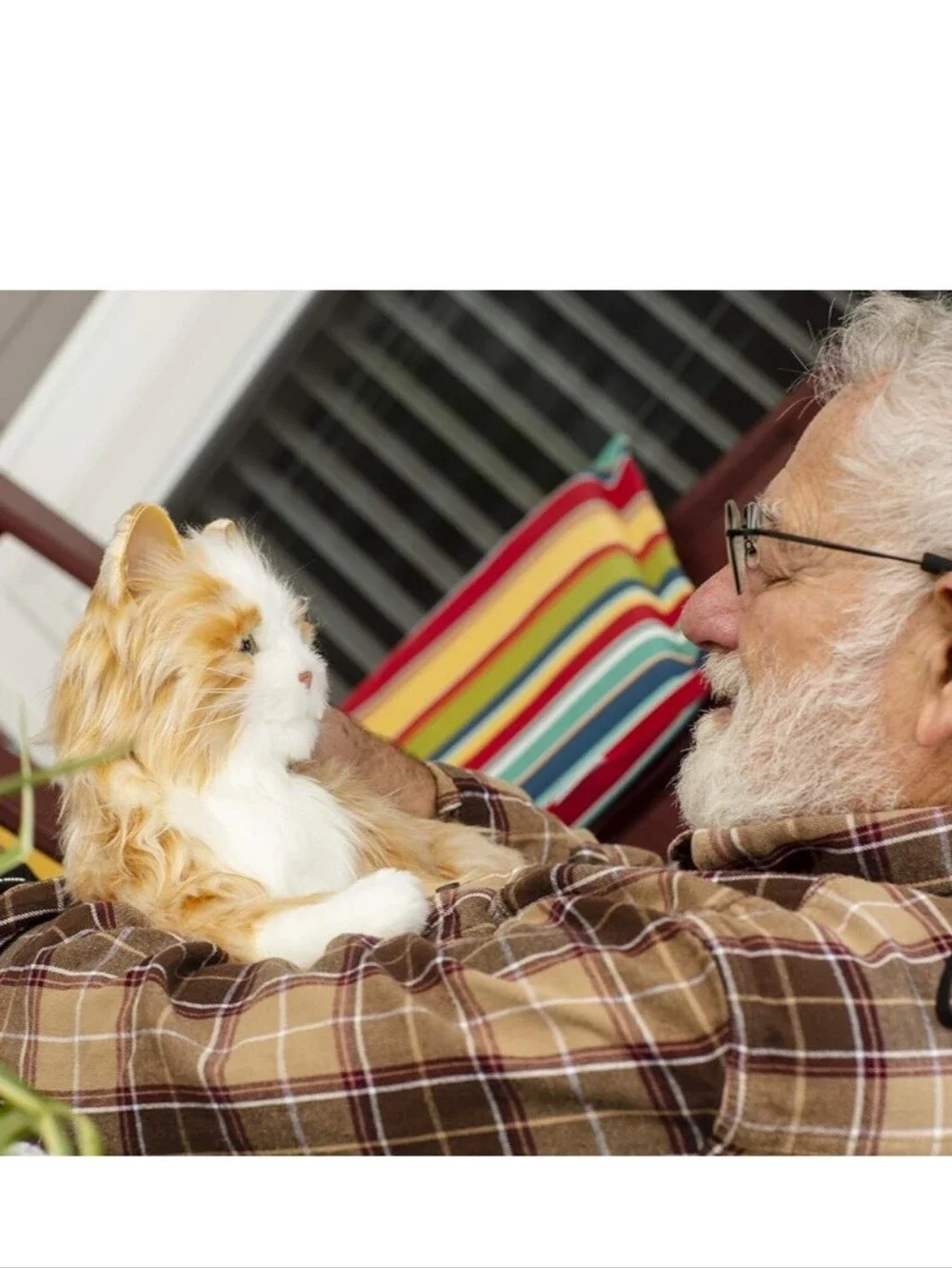 JOY FOR ALL - Orange Tabby Cat - Interactive Companion Pets